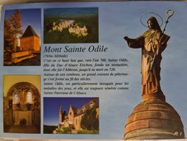 Postkarte Mont Sainte Odile Frankreich