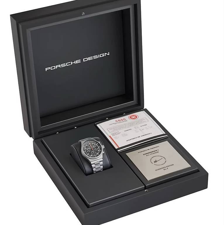 Porsche Orologi: Porsche Design Chronograph 1 All Titanium - Numbered Edition – Usato da Pregassona venduto da Maz1984 1