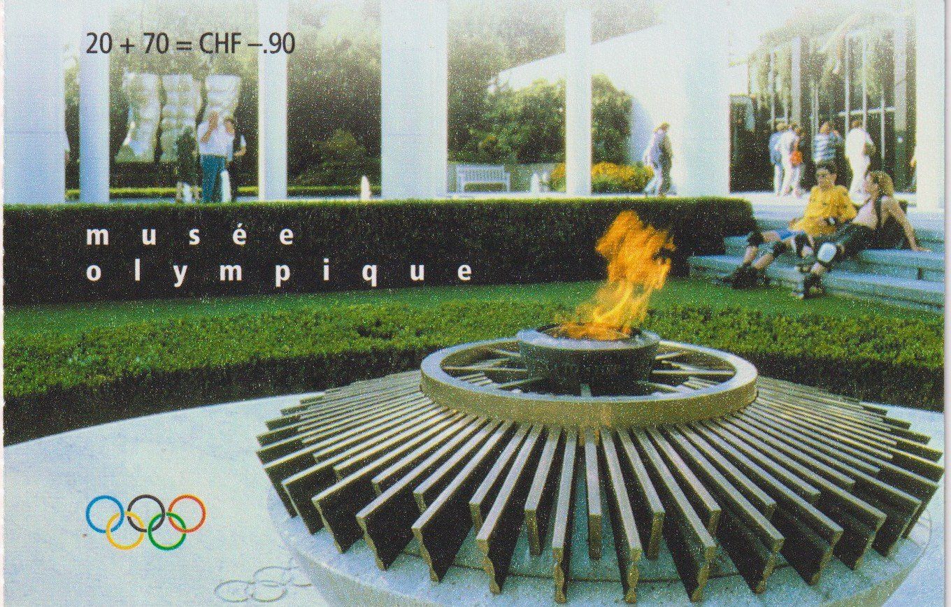 Alle Briefmarken: Musée olympique 20+70 = -.90 postfrisch – Gebraucht aus Samnaun-Compatsch von Muckimu