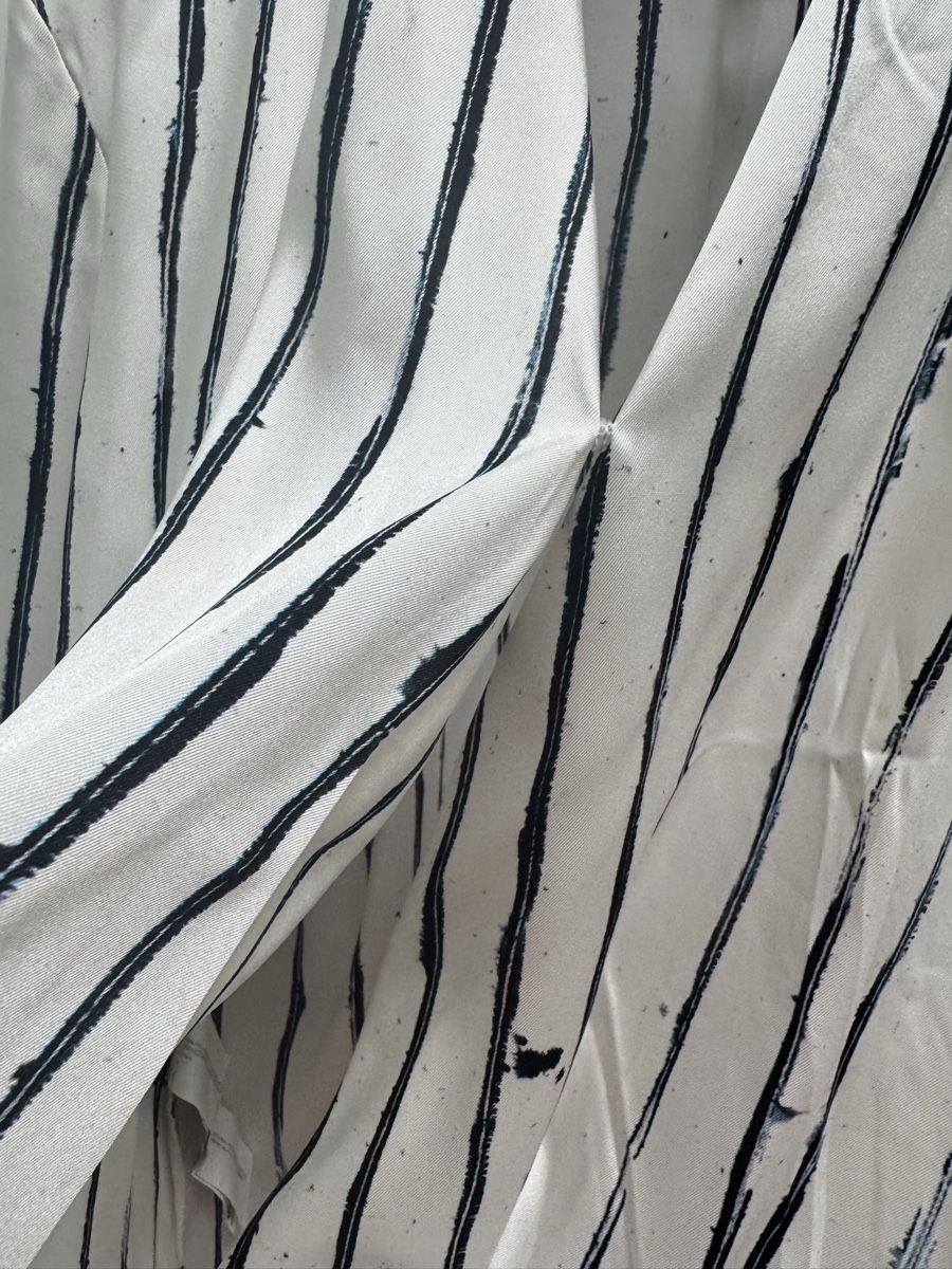 Mango Camicette: Mango Bluse gestreift Gr. L schwarz/weiss – Nuovo (secondo la descrizione) da Winkel venduto da Schorley 2