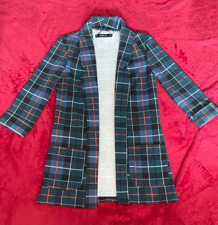 Karierter Blazer