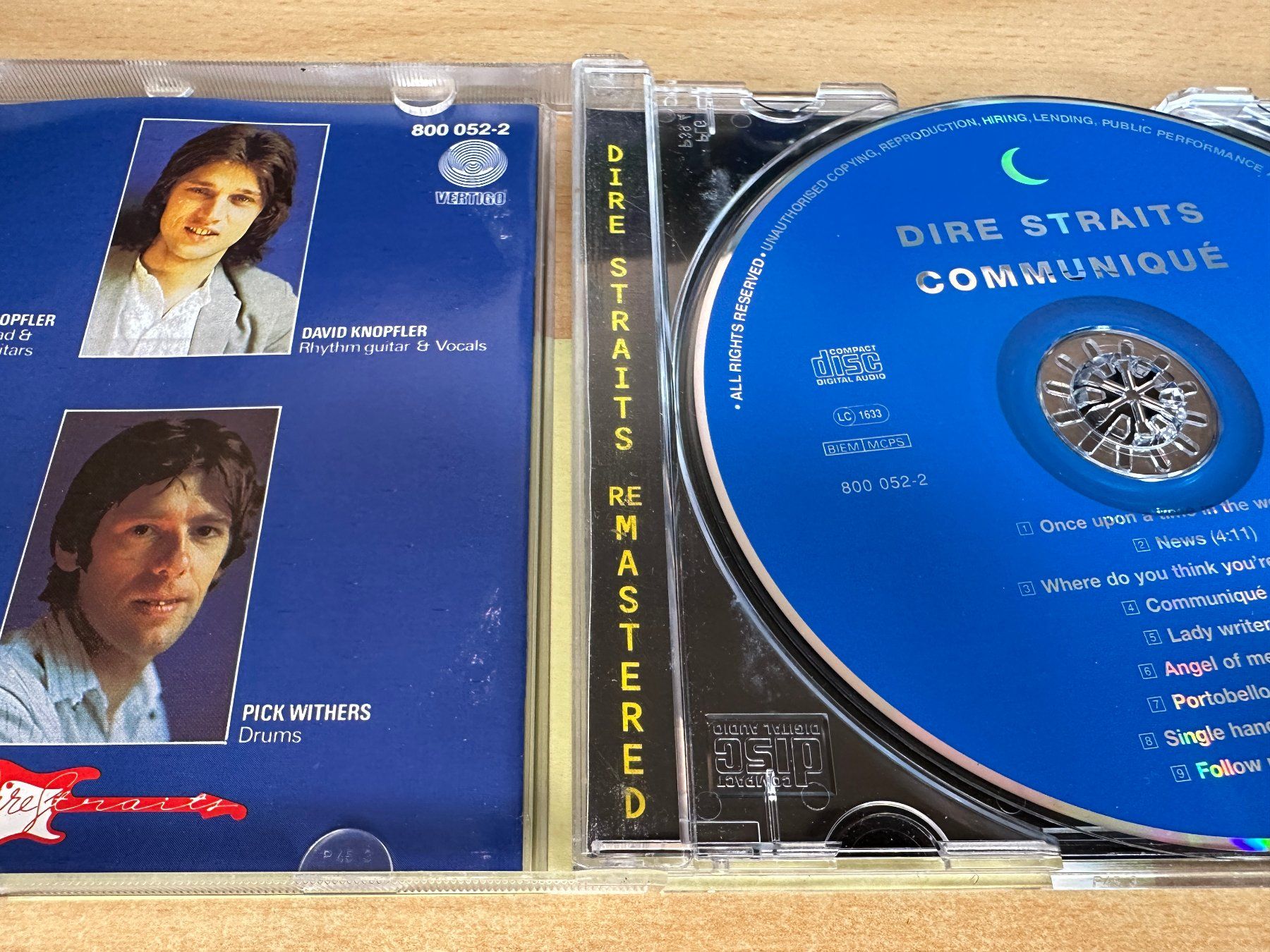 CDs: W1 Dire Straits – Communiqué – Gebraucht aus Rikon im Tösstal von Alpenmutz 2