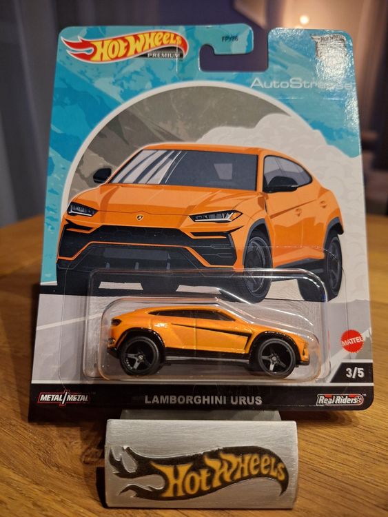 Hot Wheels Car Culture Lamborghini Urus Orange 1:64 - Édition Limitée 2022, Neuve Sous Boîte