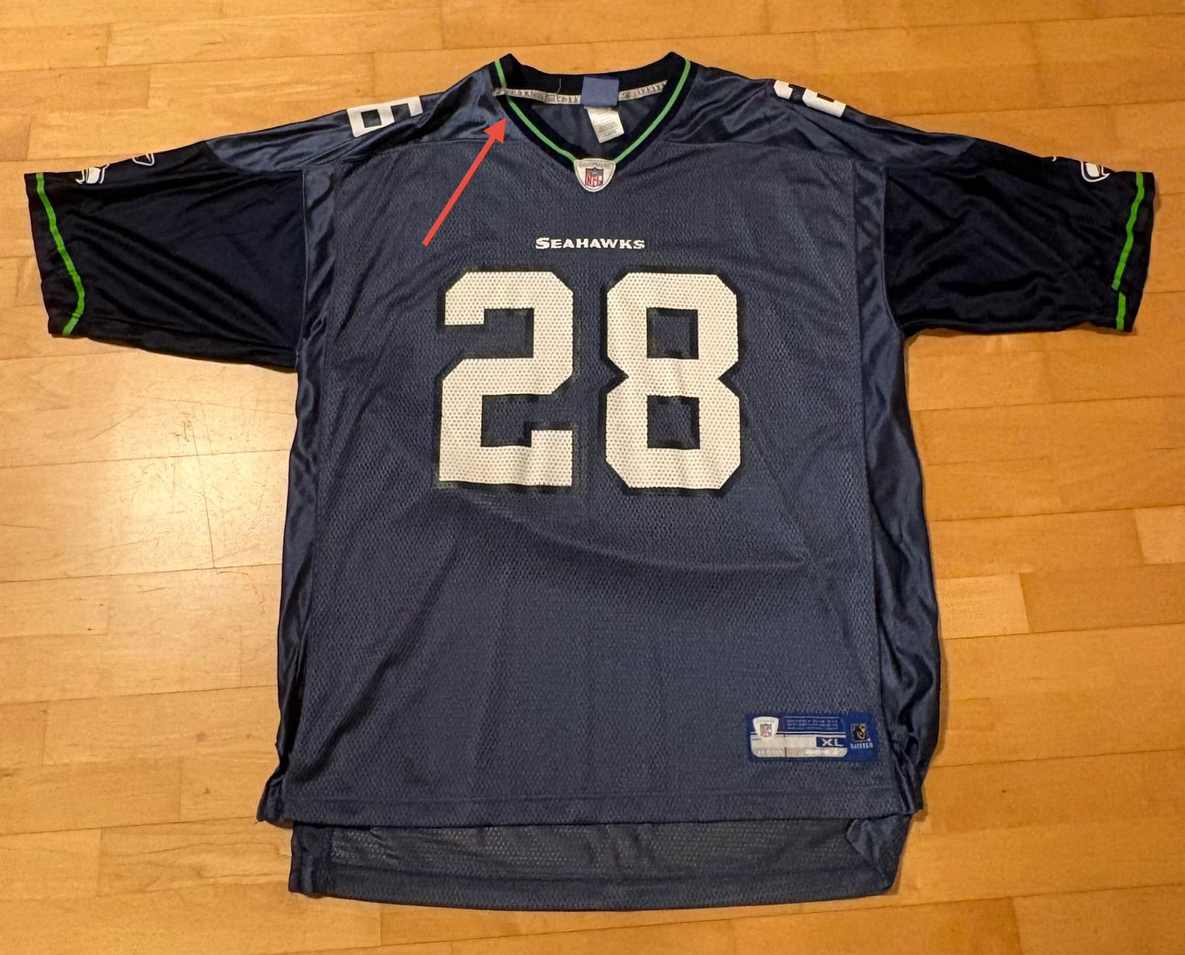 Reebok Canottiere & Pantaloni: NFL Trikot Reebok – Usato da Neftenbach venduto da Bosa8413