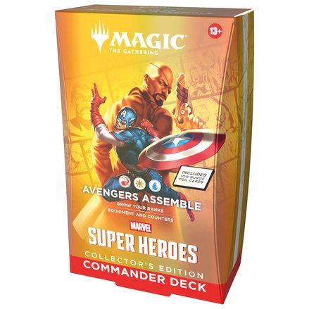 Magic The Gathering Cartes à collectionner: MTG Magic Marvel Super Heroes Collector's Deck Display Set – Neuf avec emballage d'origine à Balerna par 2E-Trading 2