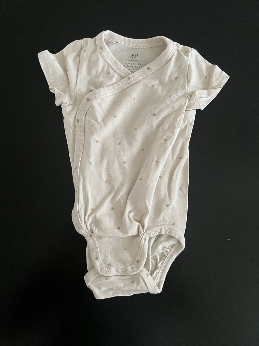 H&M Lotti & Set di vestiti: Kurzarm Bodys 3er Set (Grösse 68) - Baumwolle – Nuovo (secondo la descrizione) da Widnau venduto da iamniko 1