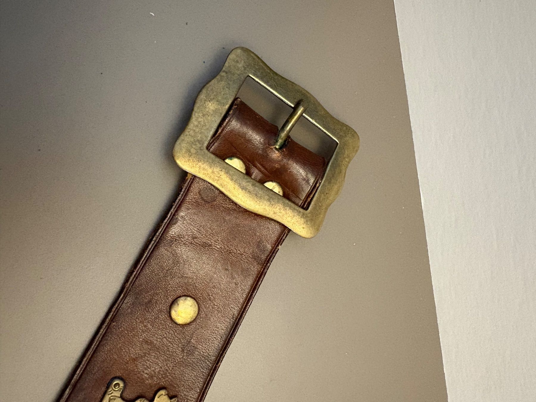 Cinture: Appenzeller Gürtel Leder Chüeligurt – Usato da Zürich venduto da BeLene 1