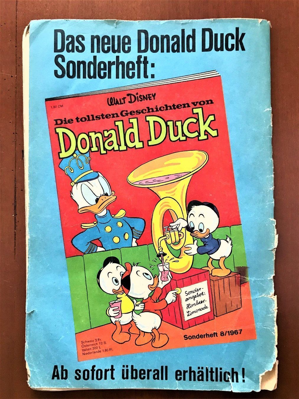 Comics: MICKY MAUSE Walt Disneys Heft 9 - 1967 ! – Gebraucht aus THERWIL von Fcbbasel 1