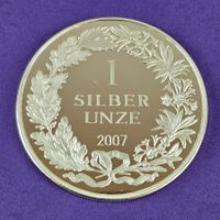 Feinsilberunze CH (AG 999) Spezialprägung - Schweiz - 2007
