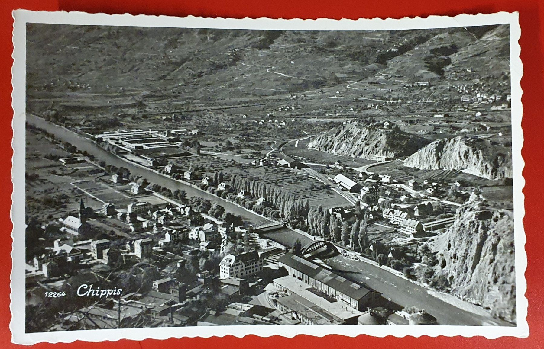 Ansichtskarten: Chippis - 1960 – Gebraucht aus Kreuzlingen von Rschweiz1