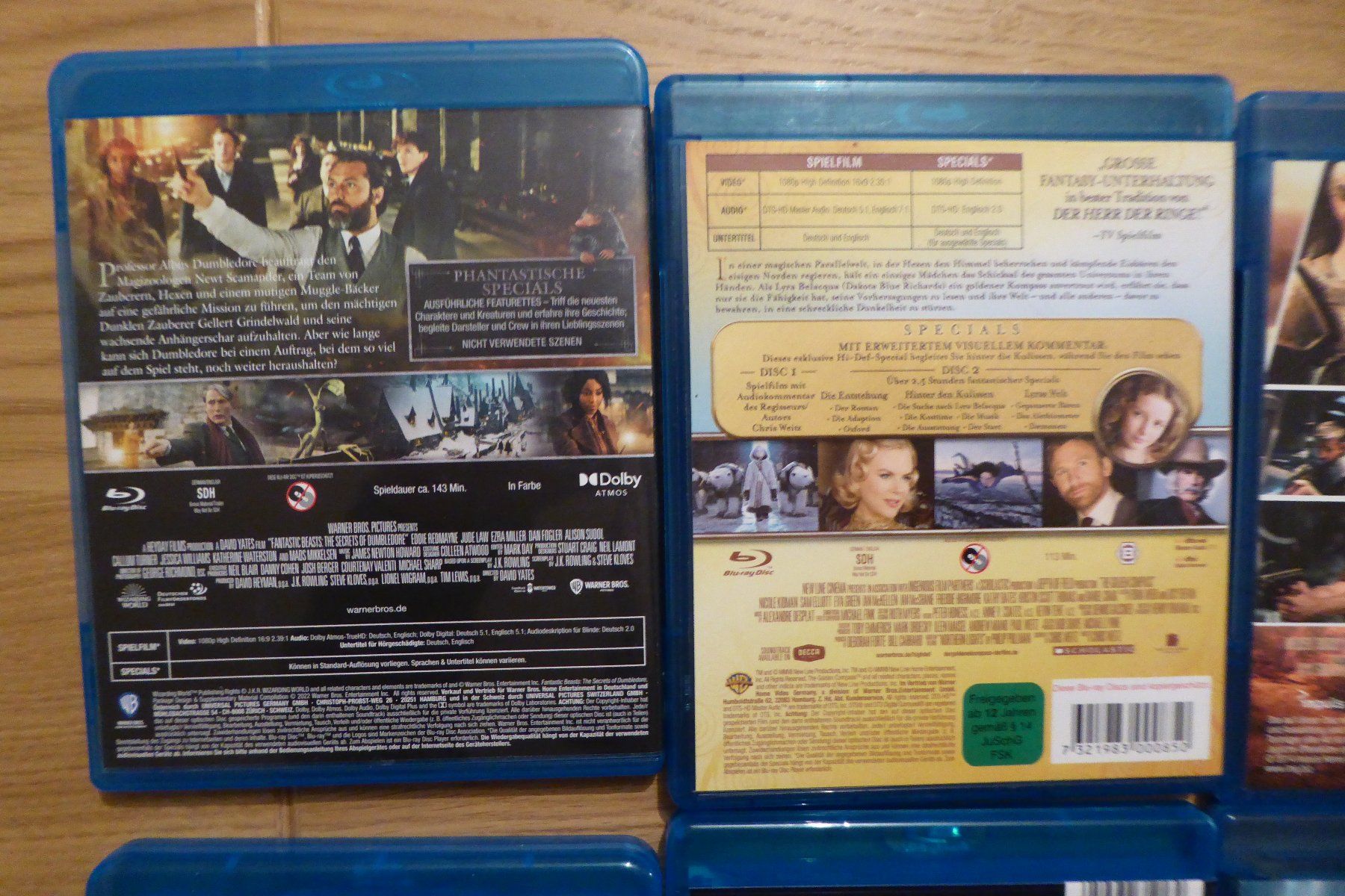 Alle DVDs: 6x Bluray – Gebraucht aus Allschwil von Summelsarium 2