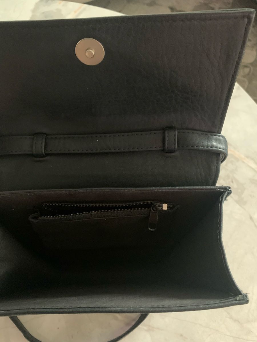 Taschen für Damen: Ledertasche klein dunkelblau – Gebraucht aus Einsiedeln von ver_sb5p 1