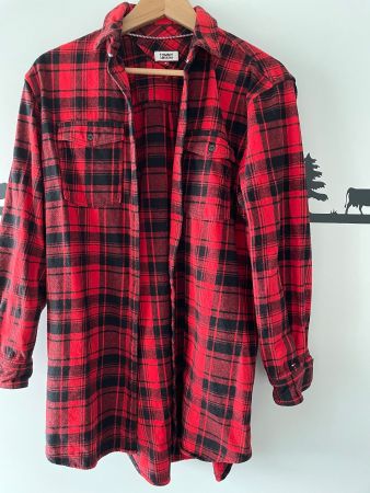 Lässige Oversize Hemdjacke von Tommy Hilfiger