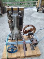 Bernard Stationärmotor mit Vorgelege