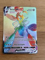 Pokemon Karte Rainbow Scizor VMAX 193/189 - Scherox VMAX