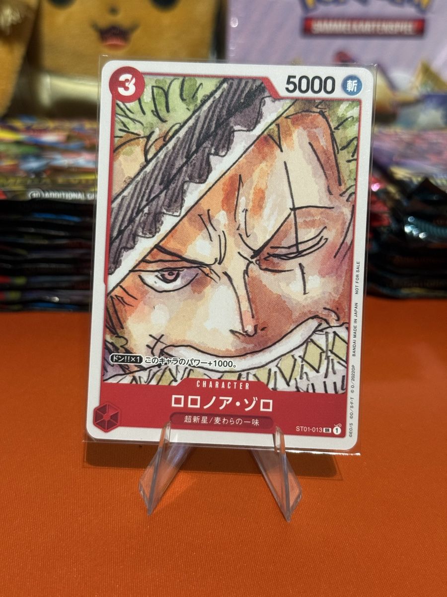 Bandai Sammelbilder & Trading cards: Roronoa Zoro (ST01-013) – Neu (gemäss Beschreibung) aus Bern von Ludixii