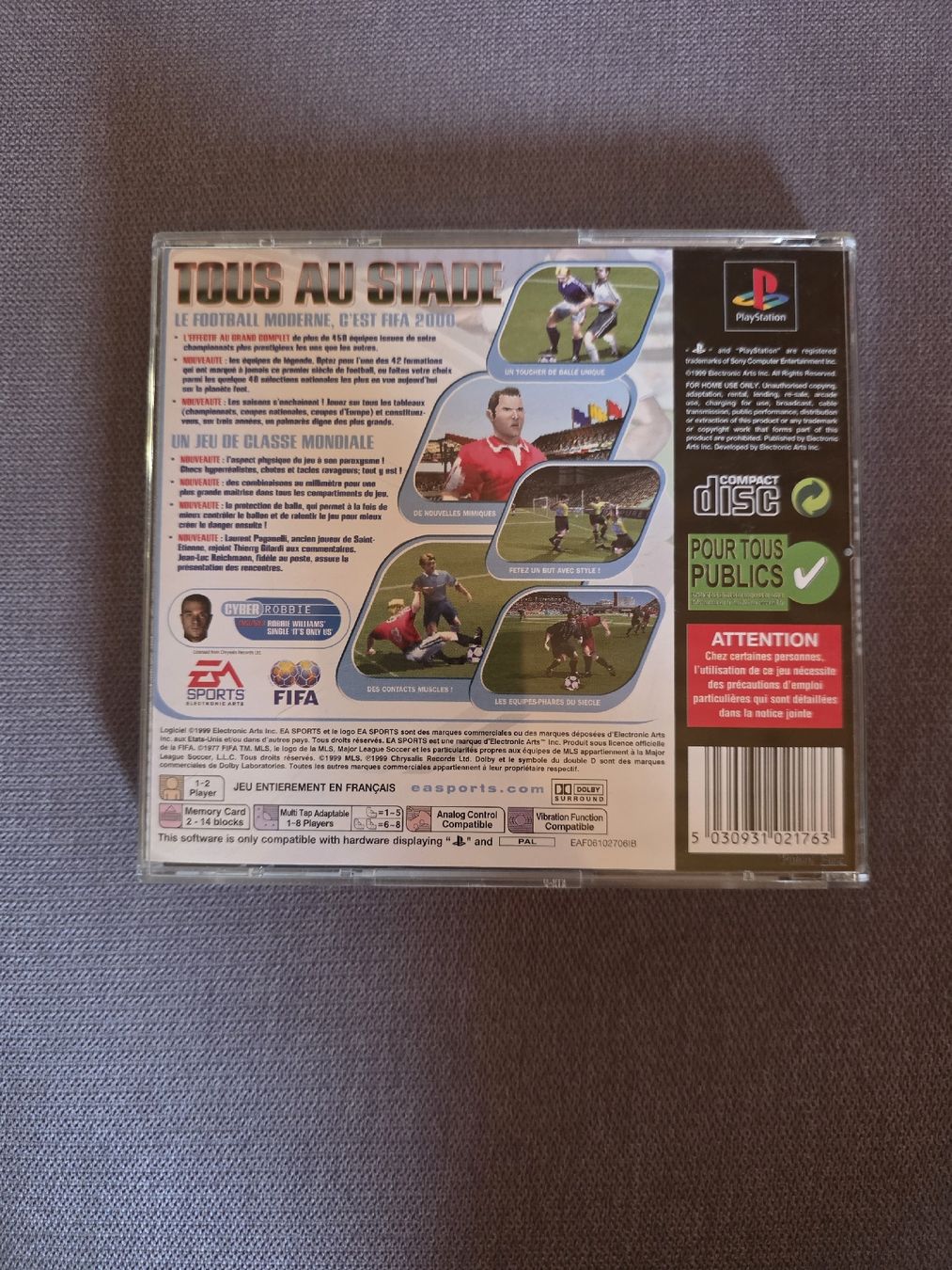 Sony Spiele: Jeu Playstation FIFA 2000 – Gebraucht aus Carrouge VD von Bogdan95 1