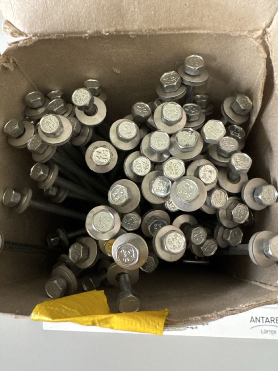 Tutti gli attrezzi: Fassadenschrauben 6,5 x 175mm A2 mit Dichtscheibe – Nuovo (secondo la descrizione) da Zürich venduto da takol 2