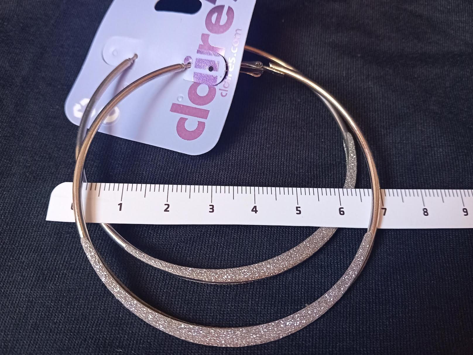 Orecchini pendenti & Orecchini a lobo: Ohrringe Creolen , Durchmesser 7cm – Nuovo e nell'imballaggio originale da Salez venduto da Robe12 2