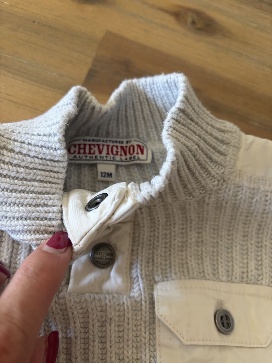Chevignon Pantaloni: Ensemble d'hiver Chevignon 12 mois - Pull et Jean | Comme ne – Nuovo (secondo la descrizione) da Sion venduto da Nelsonkatz 1