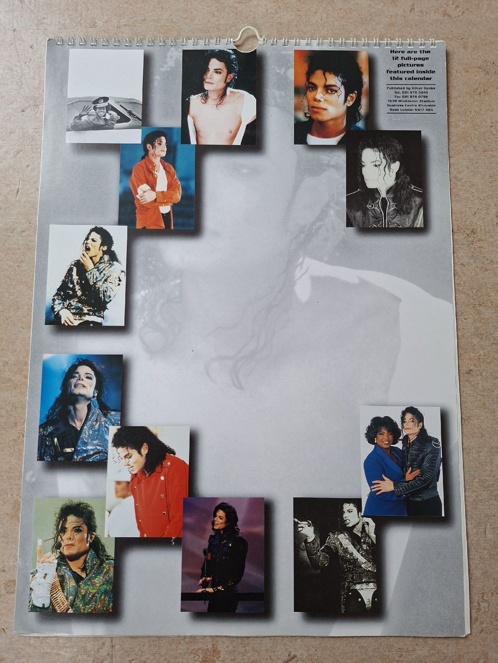 Calendari: Michael Jackson Kalender 1996  – Usato da Klingnau venduto da vollmond36 1