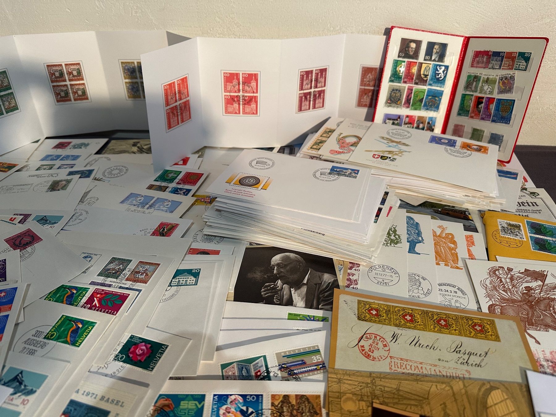 Tutti i francobolli: Grosse Sammlung Sonderbriefe PTT FDC Karten Schweiz – Usato da Stettfurt venduto da 2442 4