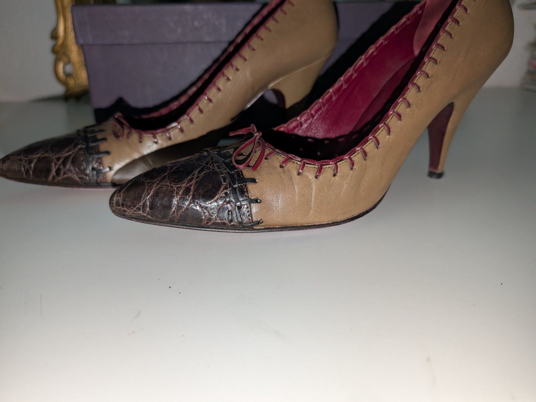 Prada Scarpe da donna: PRADA Lederschuhe, Gr. 38.5 – Usato da Ermatingen venduto da Hanni_und_Nanni 2
