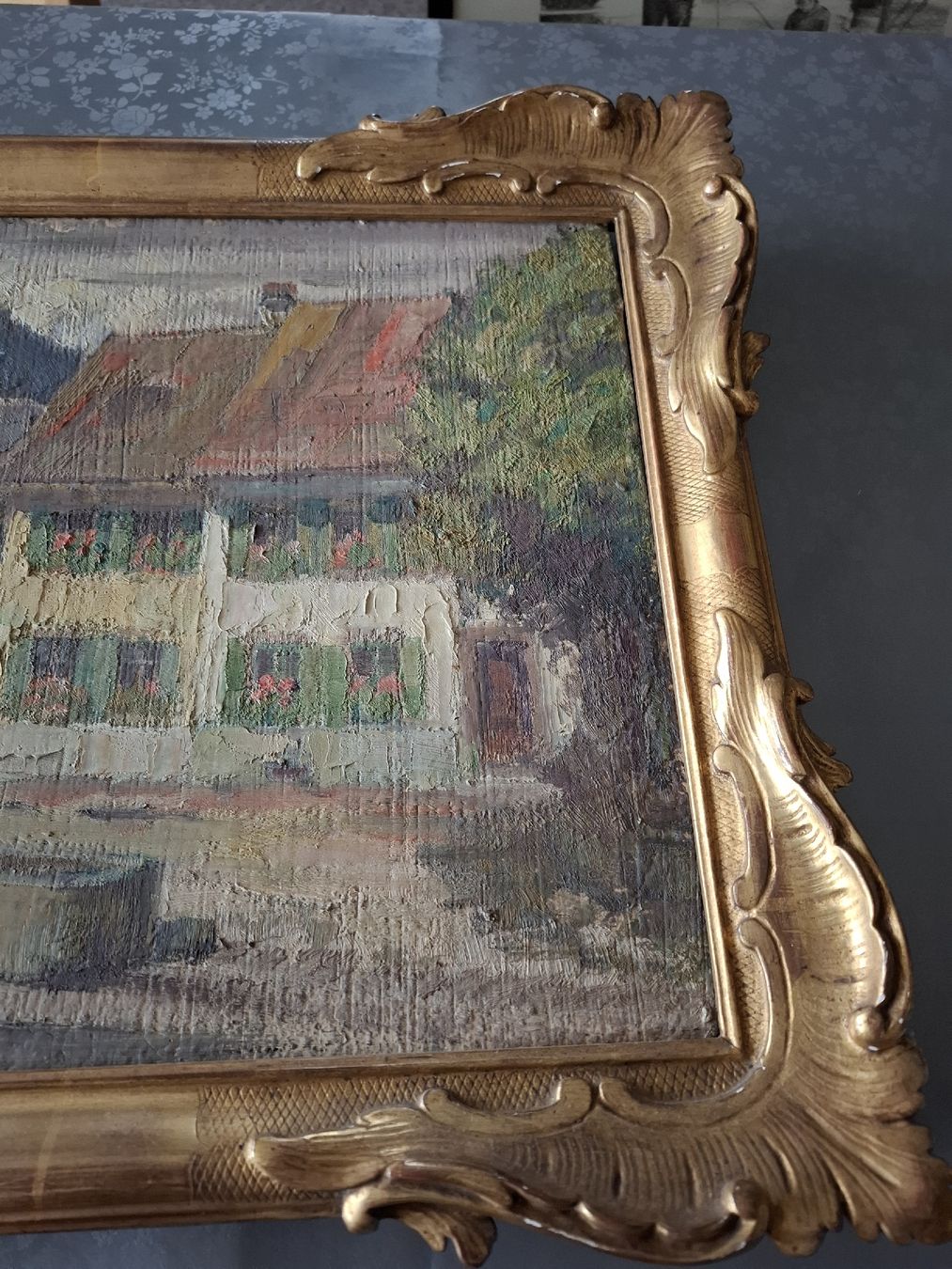Dipinti: Altes Ölgemälde, signiert A. Schweizer. – Usato da Buchrain venduto da Sracer0 2