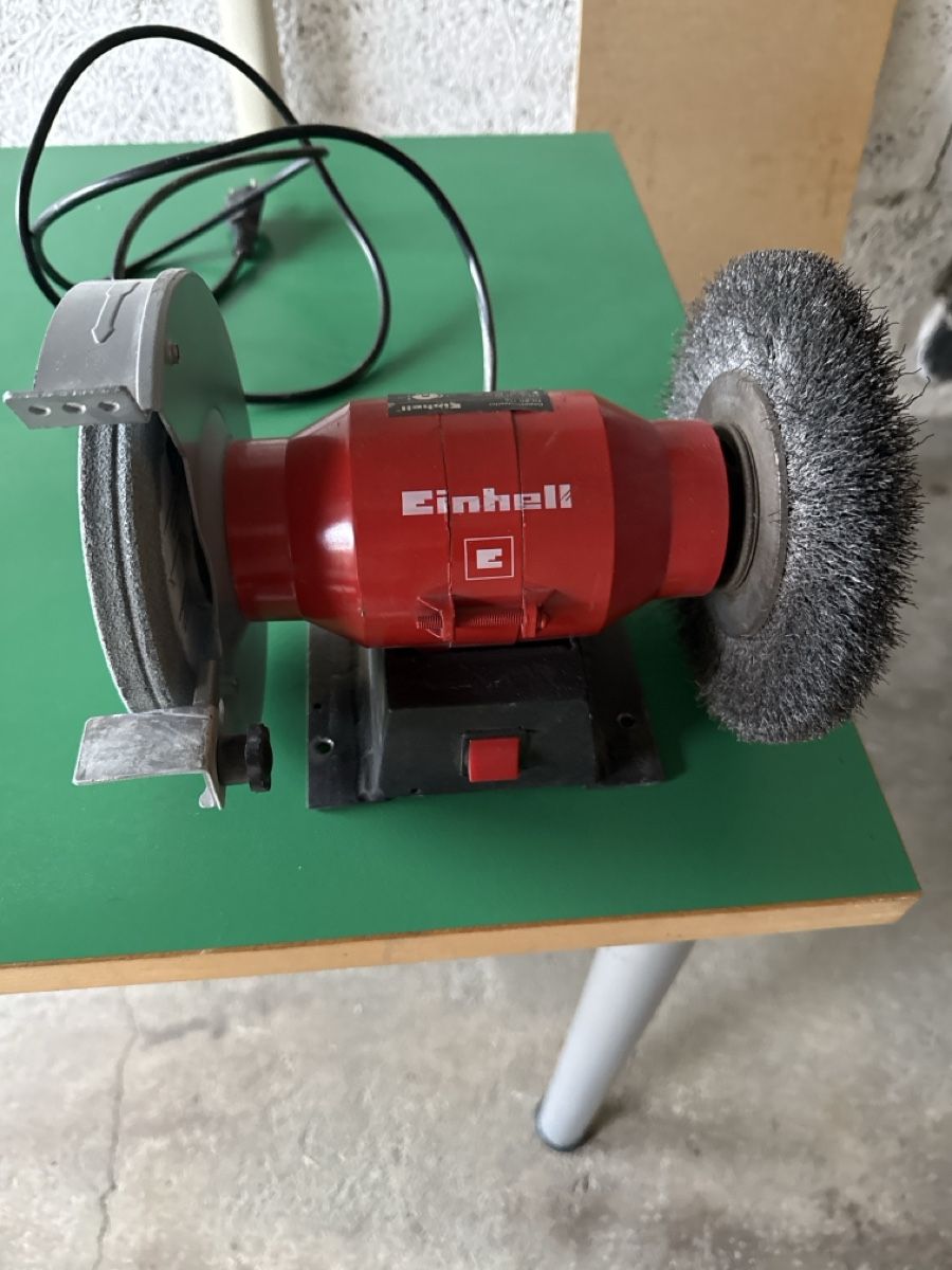 Einhell Schleifen & Polieren: Doppelschleifer Einhell TH-BG 150 mit Drahtbürste gebraucht – Gebraucht aus Effretikon von ahus