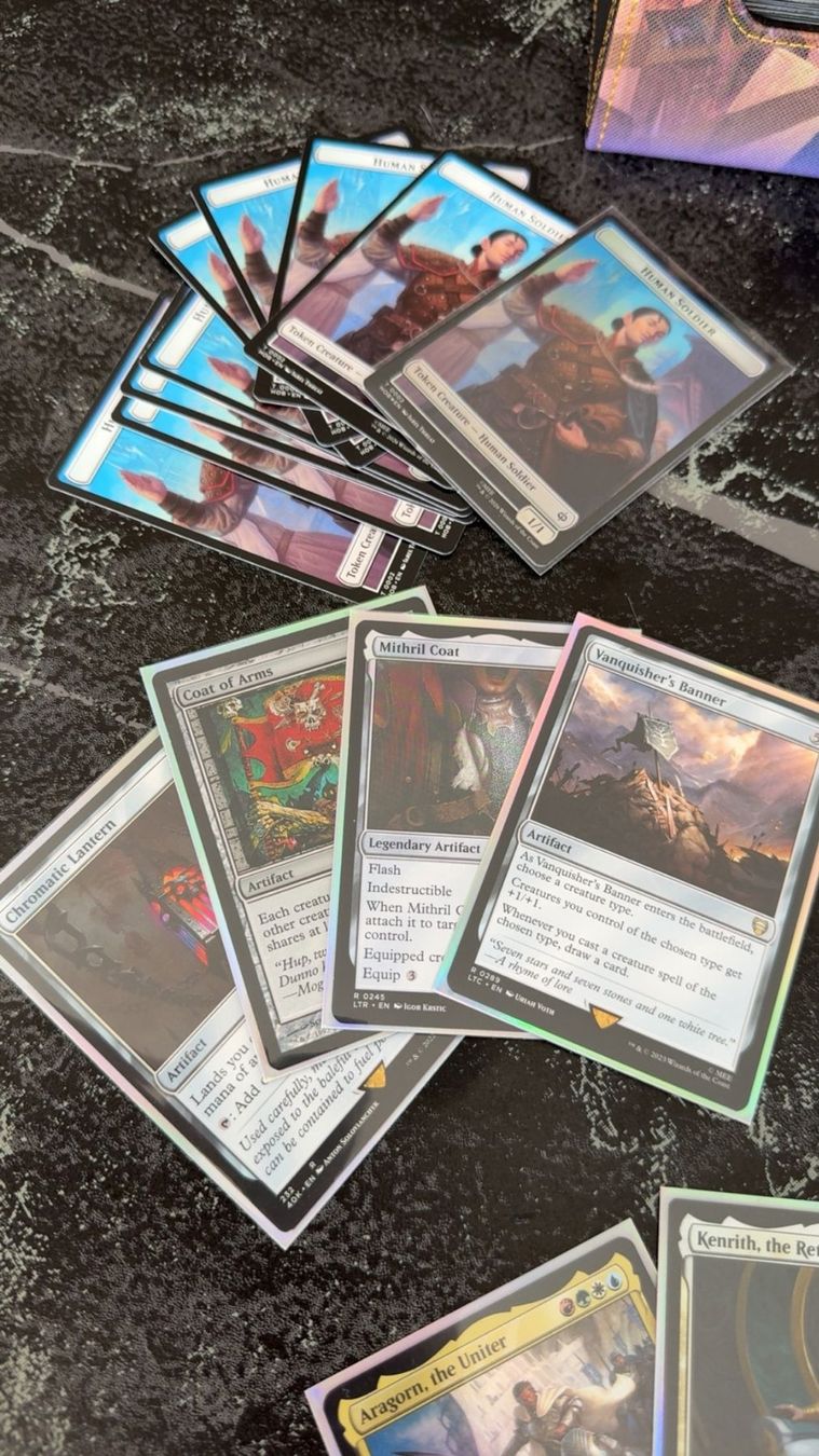 Magic The Gathering Carte collezionabili: MTG - "Knights of Kenrith" - Commander Deck – Usato da Frauenfeld venduto da tobiaskoestli1 4