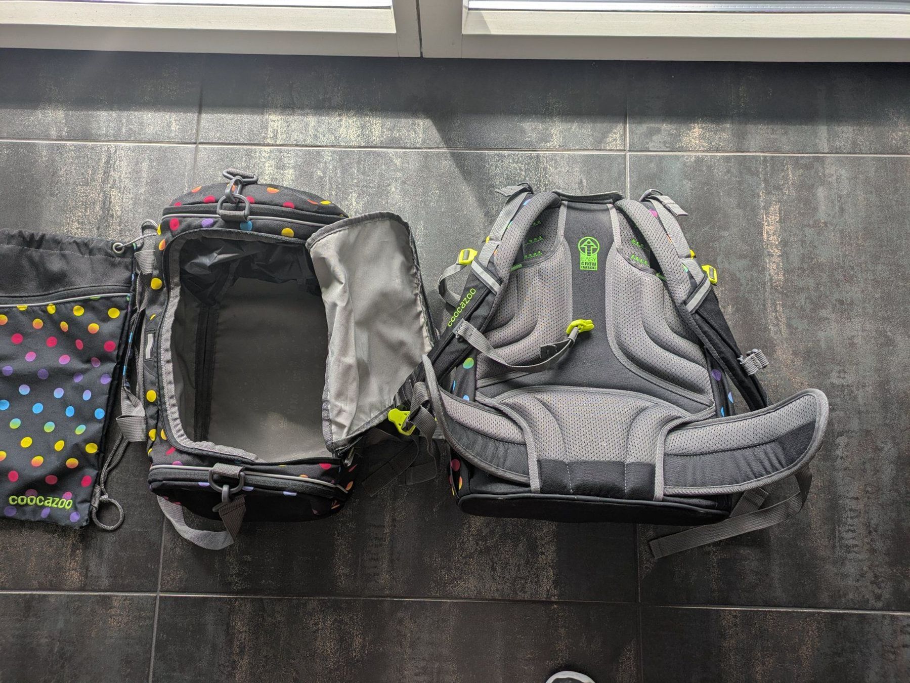 Coocazoo Borse & Zaini: Coocazoo Schulrucksack mit Sporttaschen – Usato da Zürich venduto da mss02 1