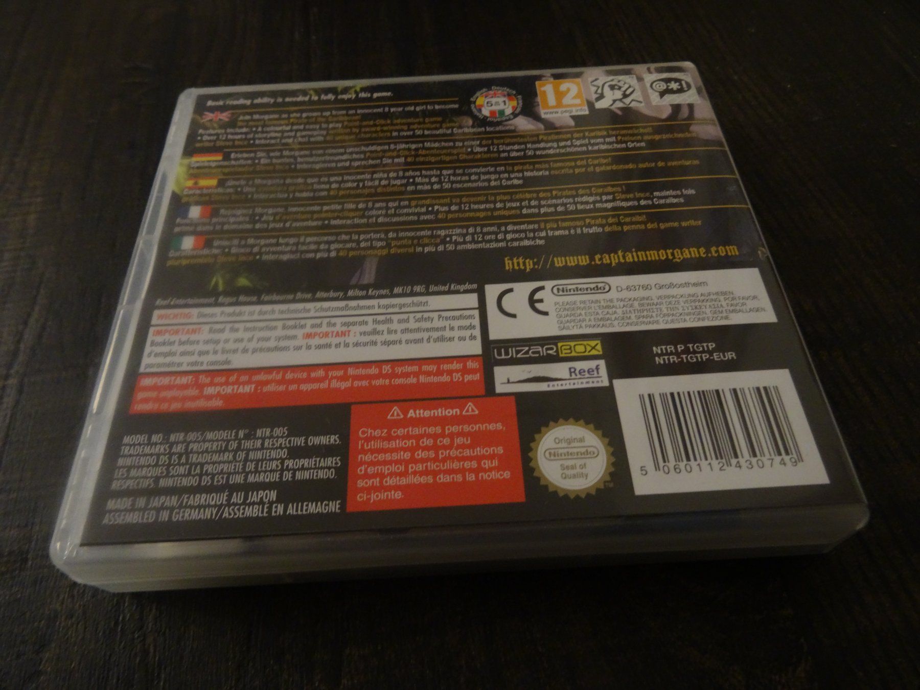 Nintendo Giochi: Captain Morgane and the Golden Turtle DS – Usato da Olten venduto da Disc-Ausverkauf 2
