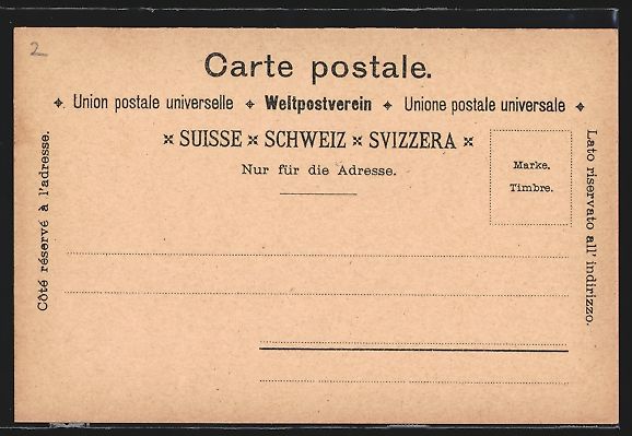 Cartes postales: Litho Zürich, Generalansicht, Bahnhof – D'occasion à Berlin par bartko-reher 1