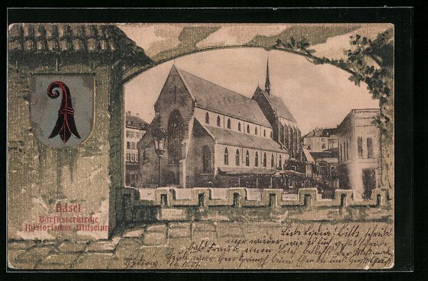 Ansichtskarten: Basel, Barfüsserkirche, Historisches Mu – Gebraucht aus Berlin von bartko-reher