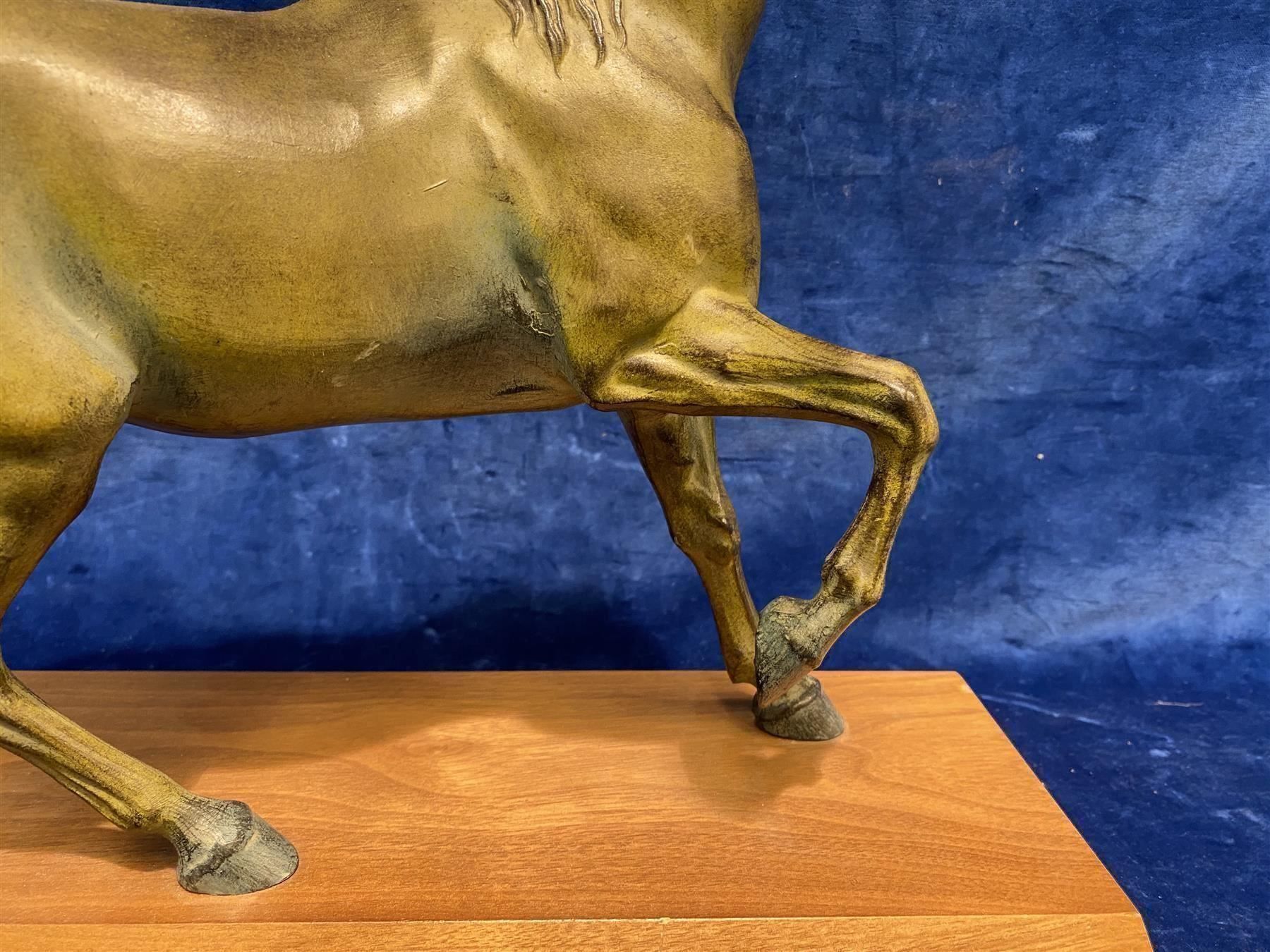 Sculture & Statue: Lebendiger Pferde Statue Figur 32cm hoch – Usato da Steinhausen venduto da Super05 6