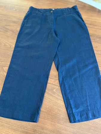 Brax Damen Hose dunkelblau Gr. 40 neuwertig