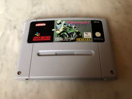 KAWASAKI SUPERBIKES SPIEL FÜR SUPER NINTENDO