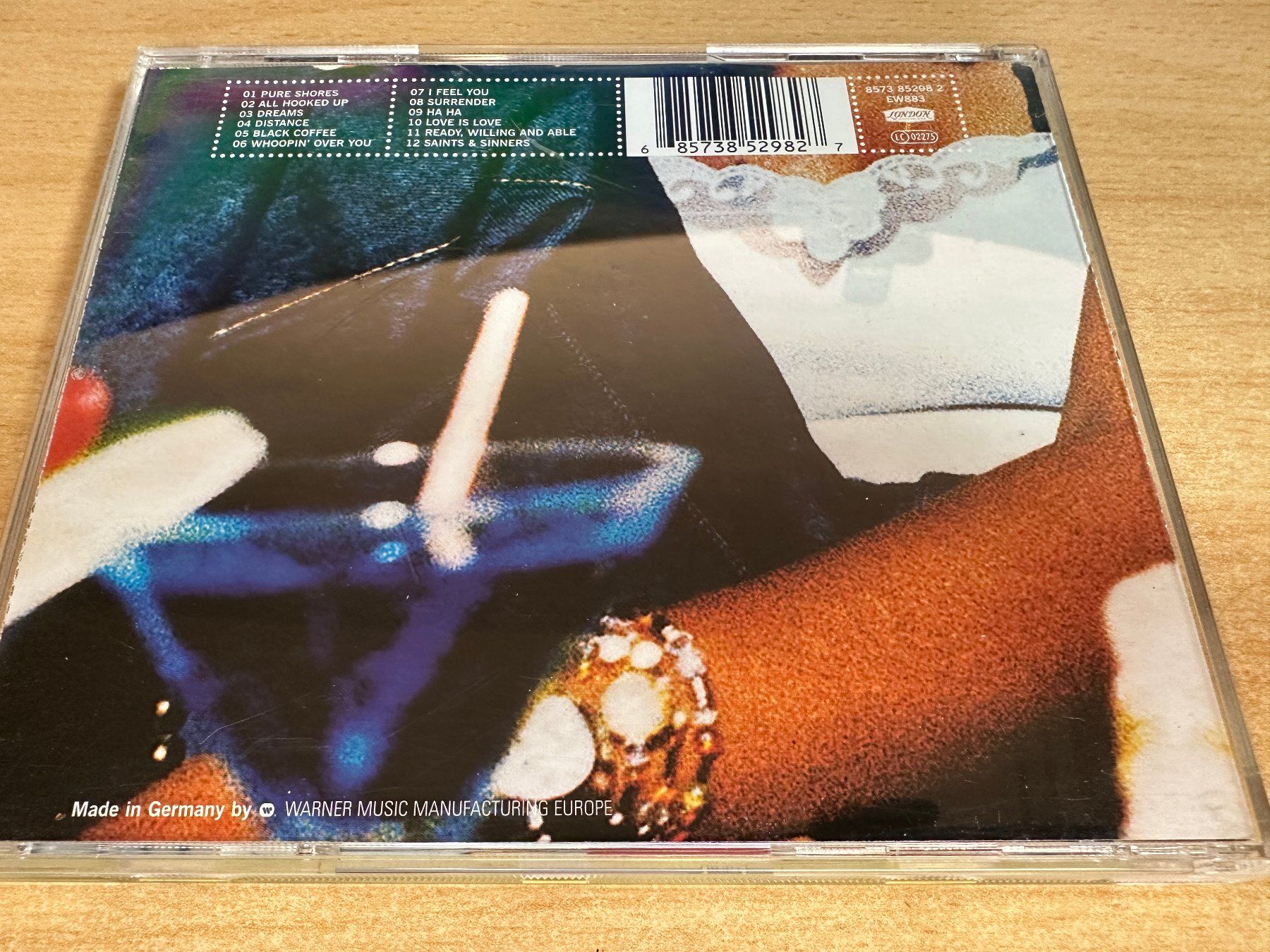 CD: N8 All Saints – Saints & Sinners – Usato da Rikon im Tösstal venduto da Alpenmutz 1