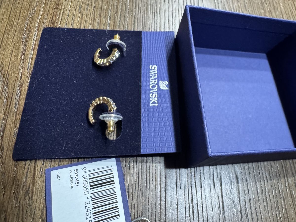 Swarovski Ohrringe & -stecker: Swarovski Ohrringe golden neu – Neu und originalverpackt aus Malters von fab_72xv 2