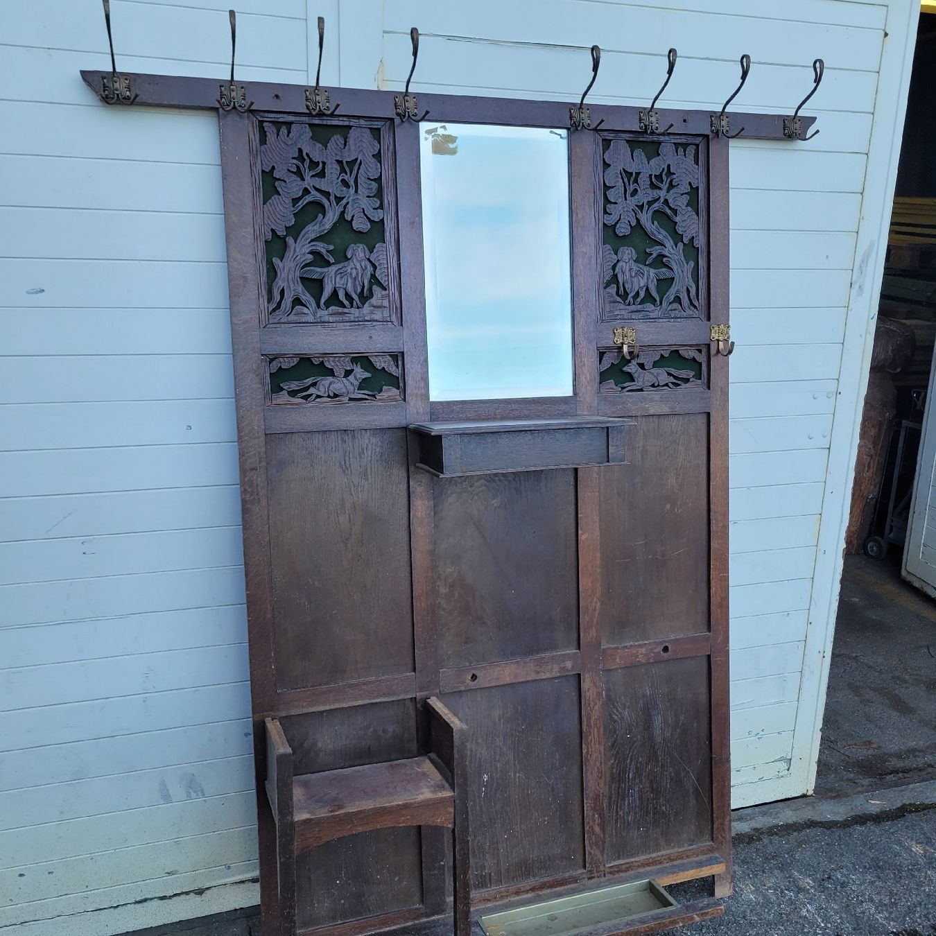 Guardaroba: alte antike wandgarderobe – Usato da Reichenburg venduto da AK_78 1