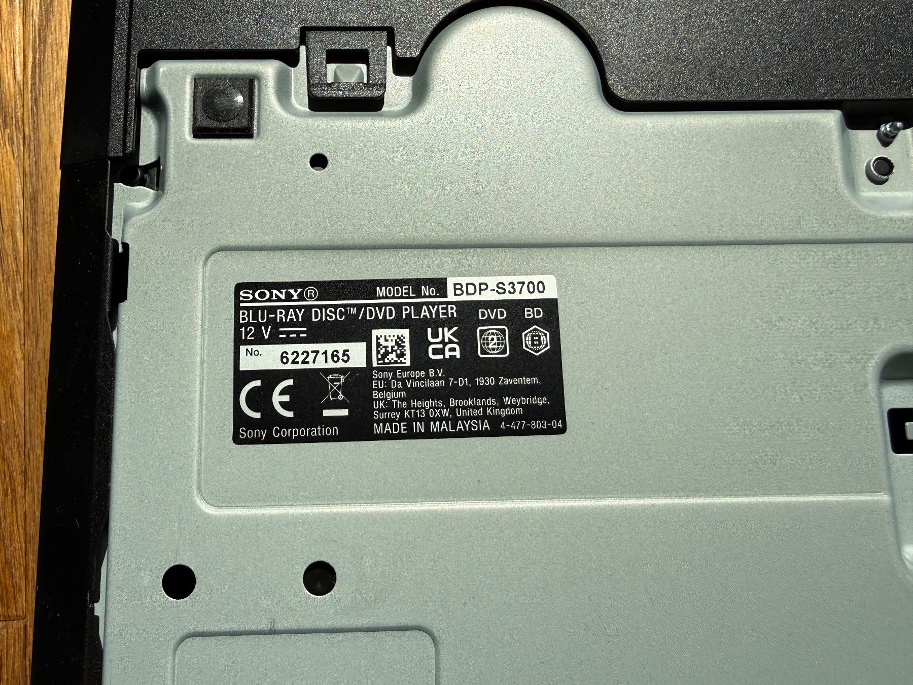 Sony Lettore multimediale & Streamer: BluRay Disc / DVD Player Sony BDP-S3700 – Usato da Birmensdorf ZH venduto da Czwir 4
