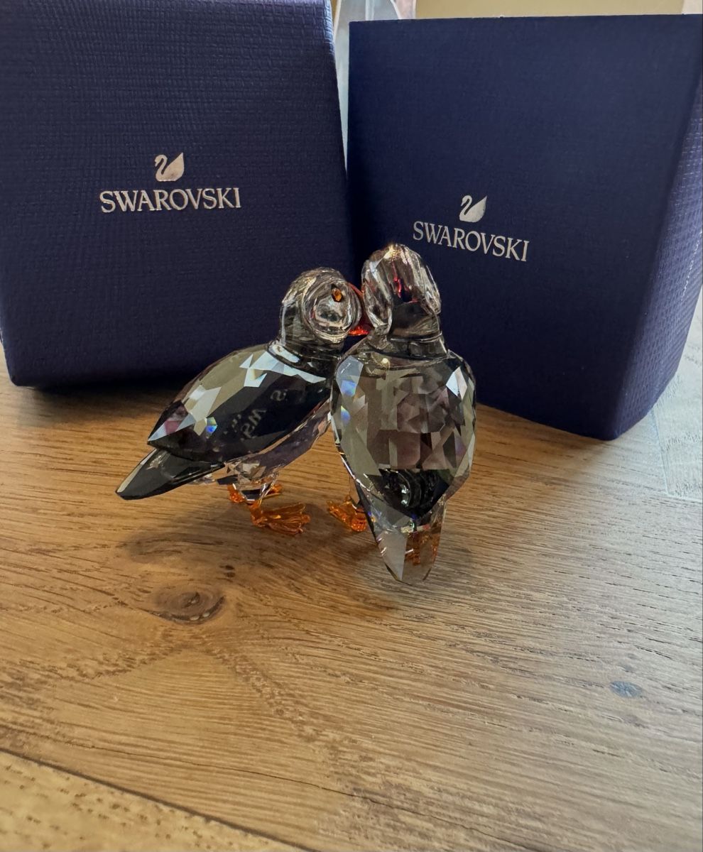 Swarovski Statuette: Swarovski atlantic puffins – Nuovo (secondo la descrizione) da Basadingen venduto da ron_2jtj 3