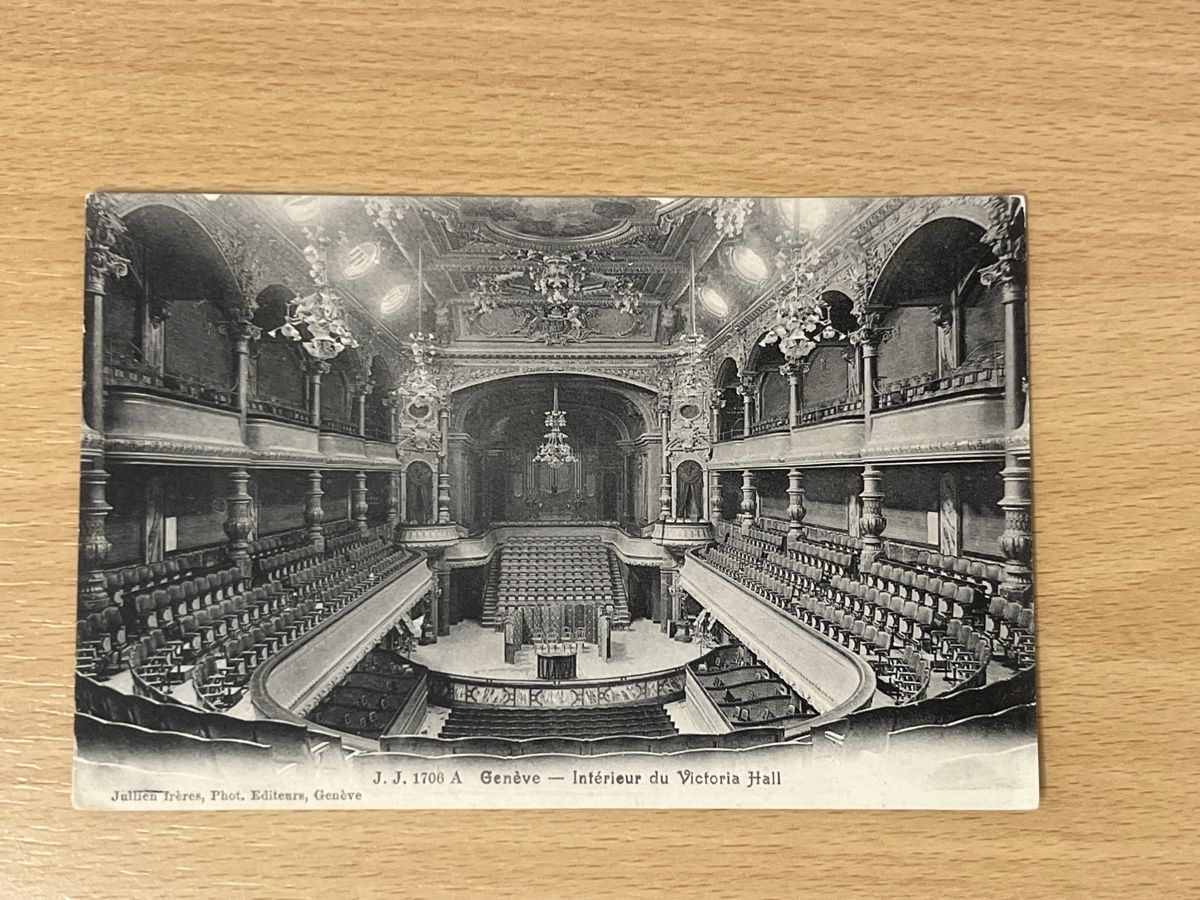 Ansichtskarten: Alte Ansichtskarte Genf Victoria Hall, Top Zustand! (53) – Neu (gemäss Beschreibung) aus Hinwil von Chuan2