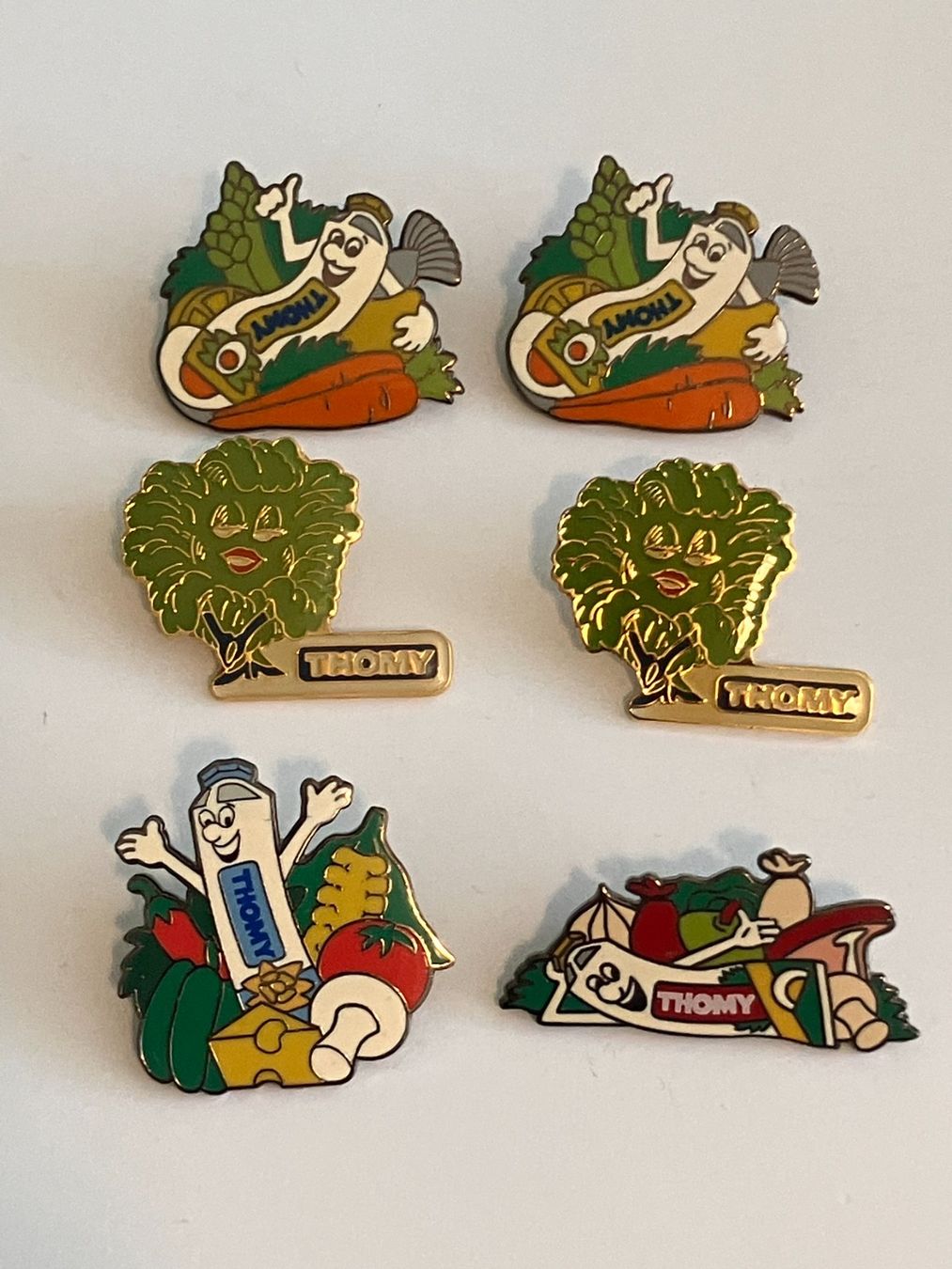 Placchette & Badge: 6 Pin Thomy – Usato da Basel venduto da djwwpp