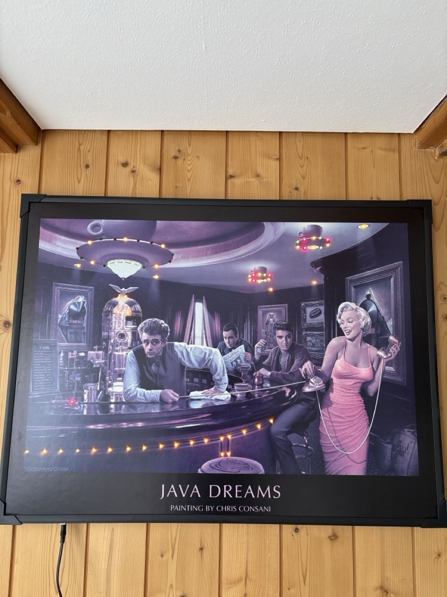 Foto & Immagini: Chris Consani "Java Dreams" Bild mit Rahmen, Top Zustand – Usato da Bönigen venduto da muehli302 1