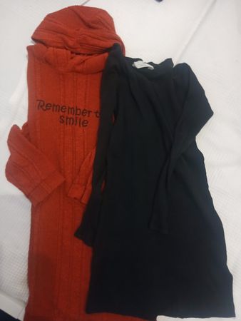 2 Langarm Kleider Gr 134