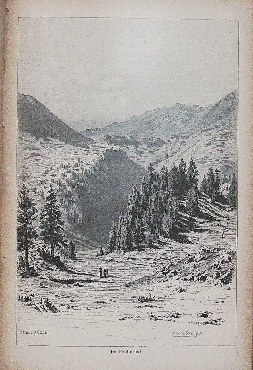 Incisioni: Stoos Wanderbild um 1890 – Usato da Rafz venduto da Helvet32 3
