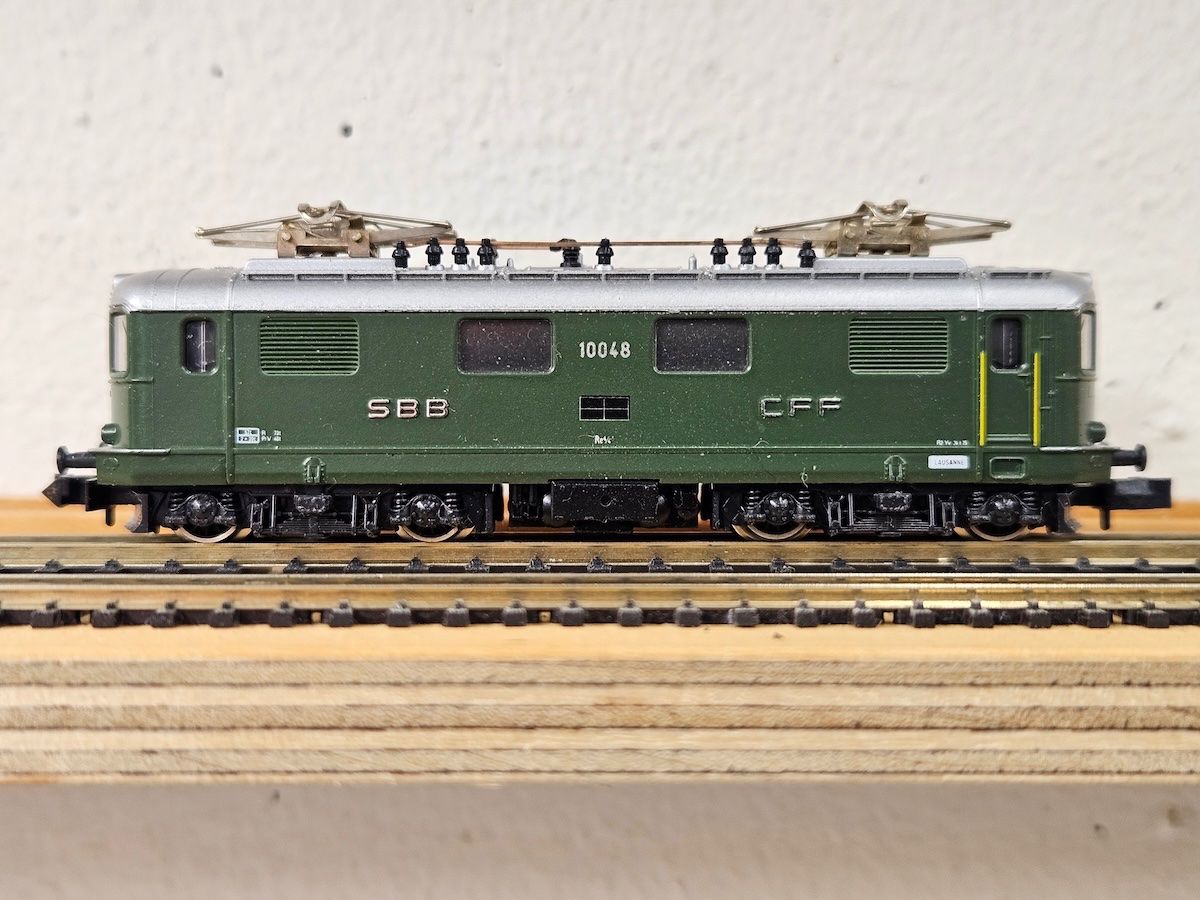 Hobbytrain Modellini di ferrovie: Re 4/4 I Digital spur N – Usato da Gunzgen venduto da luwy 1