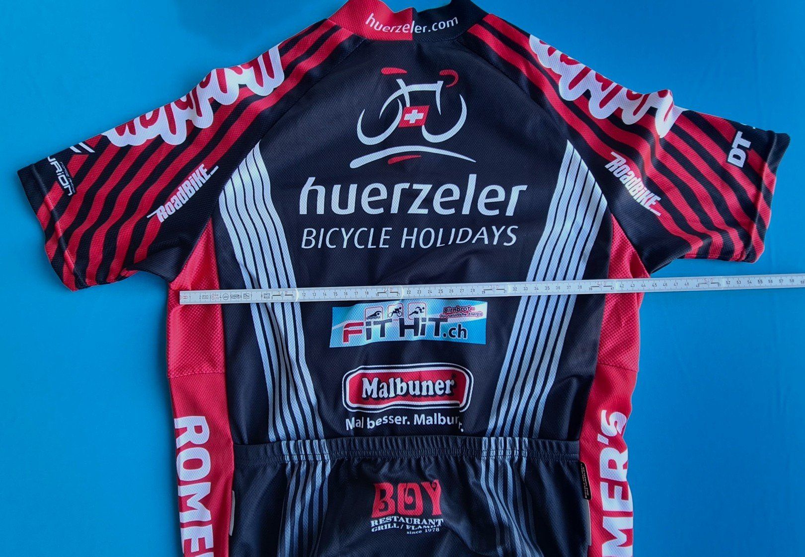 Canottiere & Pantaloni: Rennradtrikot  Größe M – Usato da Saland venduto da V-Tour 3