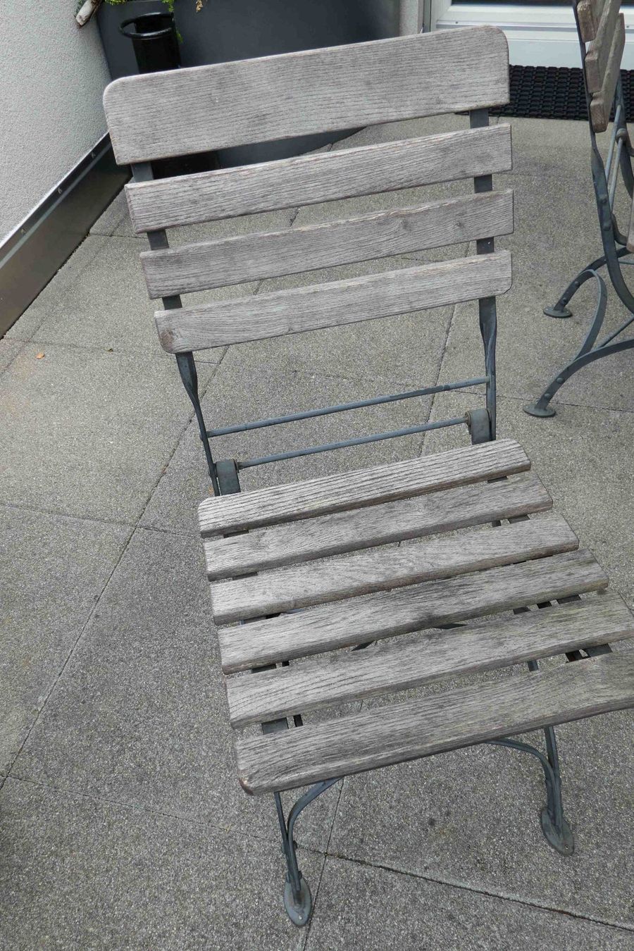 Pfister Set de table et chaises: 6 Antik-Stil Gartenstühle mit Tisch – D'occasion à Ipsach par NormanR 7